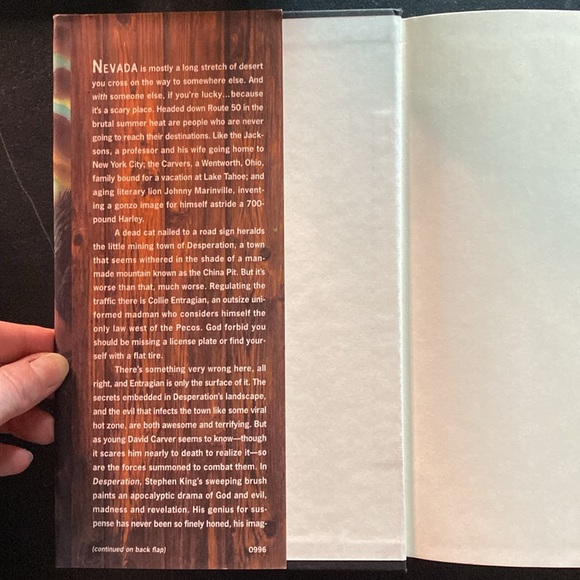 HARDCOVER Stephen King's: Desperation 1996 Publish Date - Picture 2 of 7